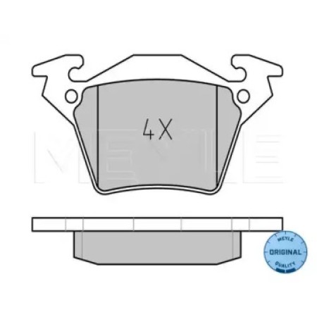 Колодки тормозные (задние) MB Vito (W638) CDI 98- (Bosch) 025 230 2017