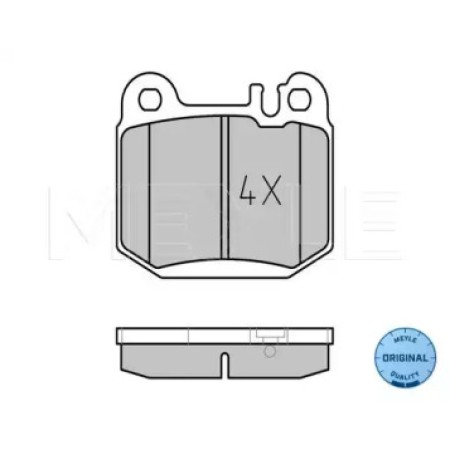 Колодки тормозные (задние) MB M-class (W163) 98-05 (Ate) заменен на 025 231 5715 025 231 5716