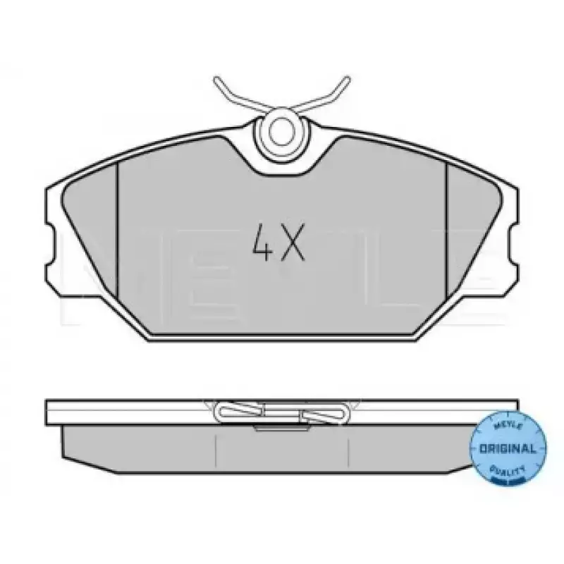 Колодки тормозные (передние) Renault Clio II 00-/Megane I 96-03 025 231 7218