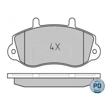 Колодки тормозные (передние) Renault Master 98- R15 025 233 0218/PD