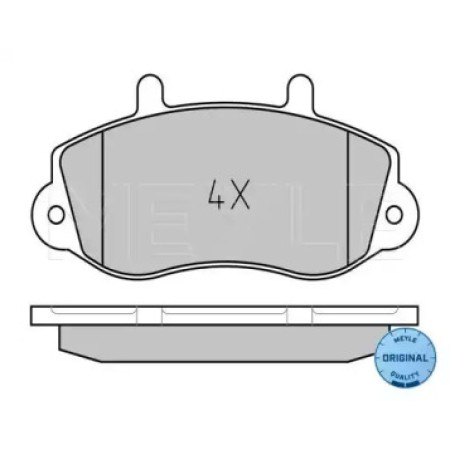Колодки тормозные (передние) Renault Master 98- R15 025 233 0218