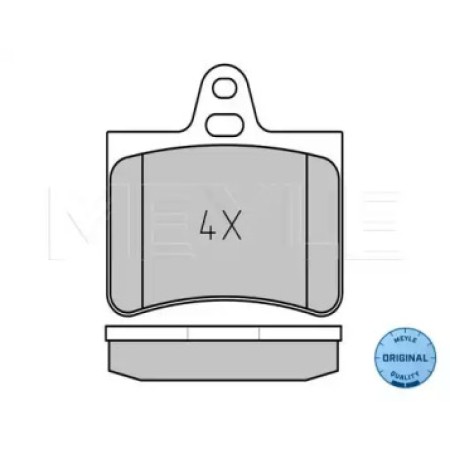 Колодки тормозные (задние) Citroen C5 01- 025 233 0515
