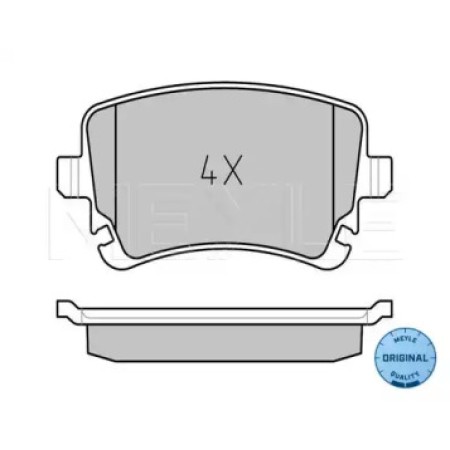 Колодки тормозные (задние) VW T5 03- (Lucas) 025 233 2617
