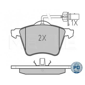 Колодки тормозные (передние) Seat Alhambra/VW Sharan 1.8-1.9TDI 95-10 (Ate) 025 234 1819/PD