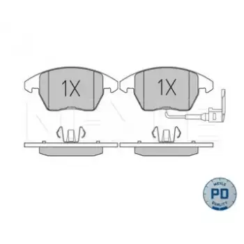 Колодки тормозные (передние) VW Caddy III 04- Platinum 025 235 8720/PD
