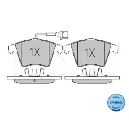 Колодки тормозные (передние) VW T5 03- (18mm/17.6mm) 025 237 4618/W