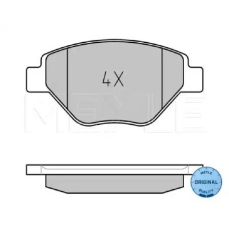 Колодки тормозные (передние) Renault Megane II 1.4 02- 025 239 3418