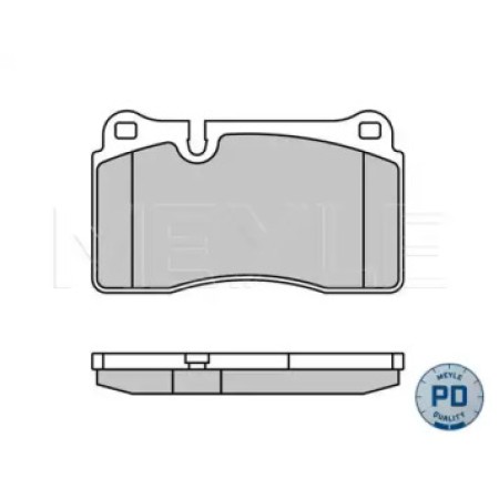 Колодки тормозные (передние) VW Touareg 02- (Brembo) 025 240 9817/PD