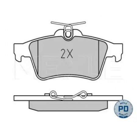 Колодки тормозные (задние) Ford Connect 02-  025 241 3716/PD