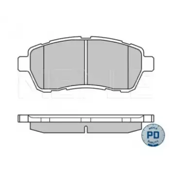 Колодки тормозные (передние) Ford Fiesta 08- (TRW) 025 242 8316/PD