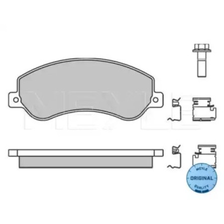 Колодки тормозные (передние) Ford Transit 06- (RWD) 025 244 8419/W