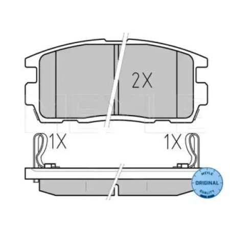 Колодки тормозные (задние) Opel Antara/Chevrolet Captiva 06- 025 244 9815/W