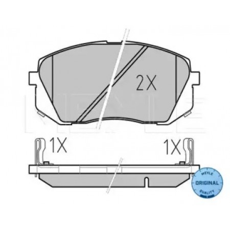 Колодки тормозные (передние) Hyundai I40/IX35/Kia Sportage 10- 025 245 0116/W
