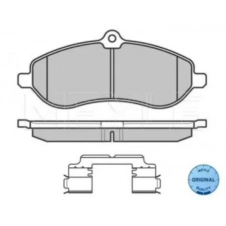 Колодки тормозные (передние) Fiat Scudo 07- 025 245 9518/W
