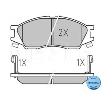 Колодки тормозные (передние) Nissan Almera II 02- 025 246 4815/W