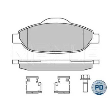 Колодки тормозные (передние) Peugeot 308/CC/SW/3008 07- (Bosch) 025 246 6017/PD
