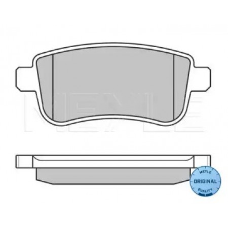 Колодки тормозные (задние) Renault Fluence/Megane/Scenic 08- 025 248 2015