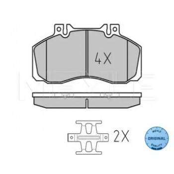 Колодки тормозные (передние) MB 609-814/Vario 025 298 3521