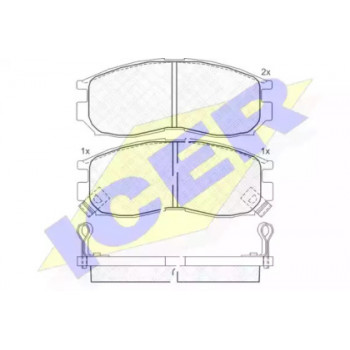 Колодки тормозные (передние) Mitsubishi Colt/Galant/Lancer 86-03 180771