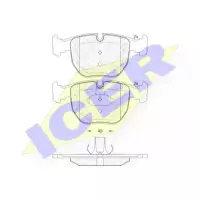 Колодки тормозные (передние) BMW 5 (E39)/7 (E38) 94- (Ate-Teves) 181530