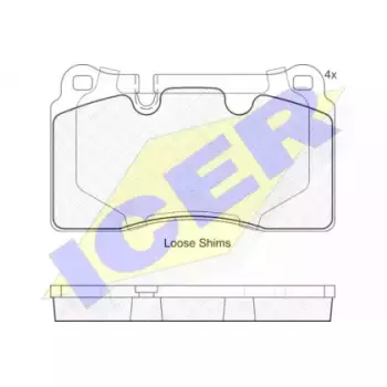 Колодки тормозные (передние) VW Touareg 2.5-4.2TDI/FSI 02-/Audi TT 06-15 (Brembo) 181789