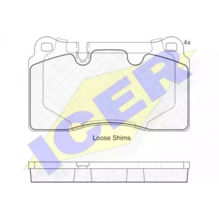 Колодки тормозные (передние) VW Touareg 2.5-4.2TDI/FSI 02-/Audi TT 06-15 (Brembo) 181789