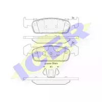 Колодки тормозные (передние) Dacia Logan II/Renault Logan II 12- (Ate - Teves) 182115-202