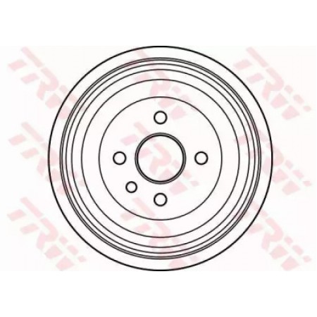 Тормозной барабан LANOS TRW DB4002