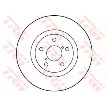 Тормозной диск TRW DF1437