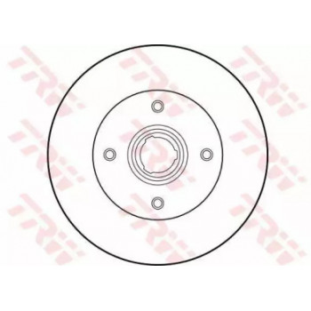 Тормозной диск TRW DF1529