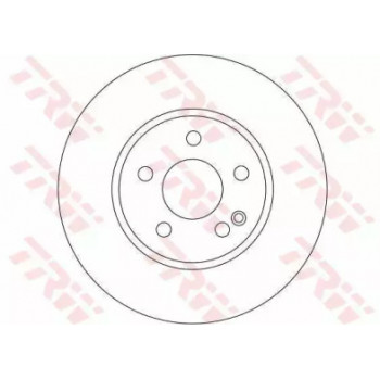 Тормозной диск TRW DF4373