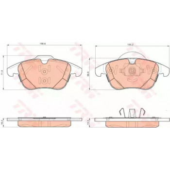 Тормозные колодки TRW GDB1925