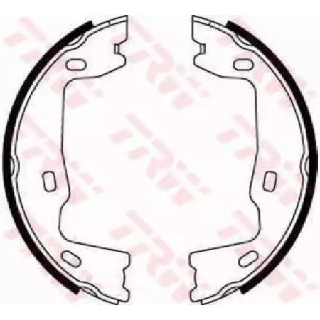 Тормозные колодки барабанные TRW GS8223