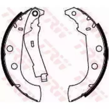 Тормозные колодки барабанные TRW GS8272