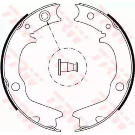 Тормозные колодки TRW GS8479