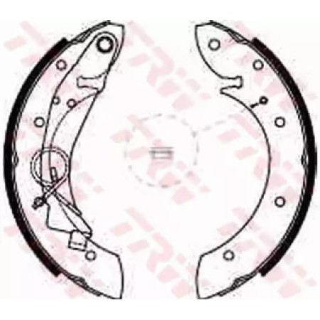 Тормозные колодки TRW GS8635