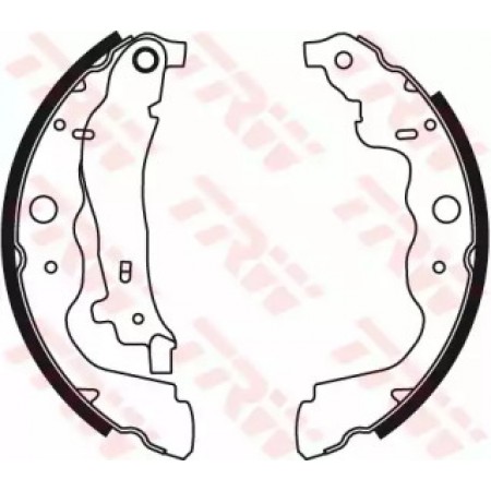 Тормозные колодки TRW GS8780