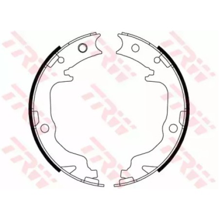 Тормозные колодки барабанные TRW GS8804