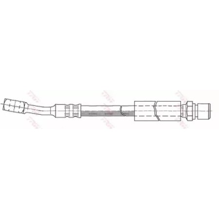 Тормозной шланг Lanos TRW PHD288