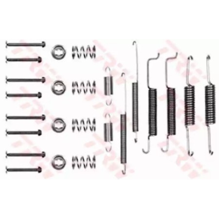 Монтажный комплект колодок VW PASSAT, GOLF задн.  TRW SFK58