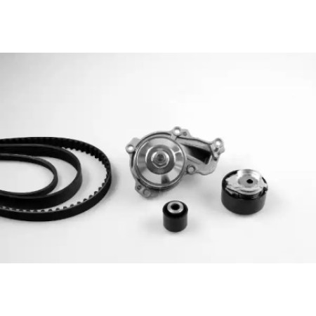 Комплект ГРМ + помпа Citroen C1/C3/C4/Peugeot 2008/208/301 1.2 12-(118x16)(+AC) (PK09080)