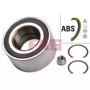 Подшипник ступицы (передней) Fiat Punto1.3D Multijet/Peugeot Bipper 1.3/1.4 HDi 08- (713 6064 00)