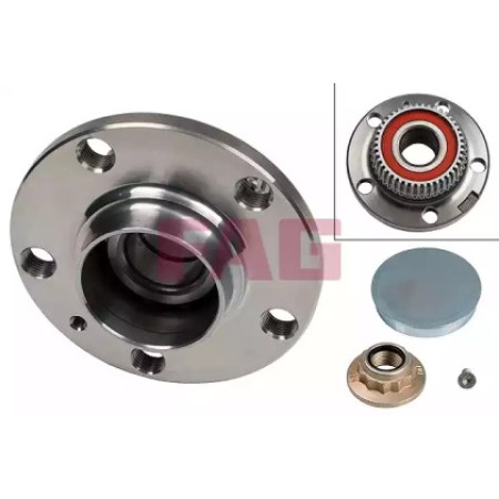 Подшипник ступицы (задней) Skoda Roomster 06- (713 6102 20)
