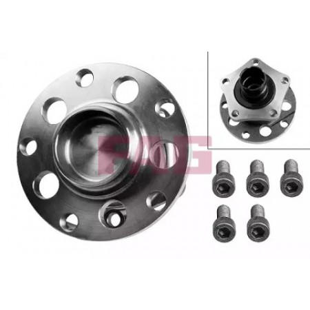 Подшипник ступицы (задней) Audi A6 97-05 (5 отв.) +ABS (713 6105 00)