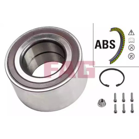 Подшипник ступицы (передней/задней) VW Touareg 02-10 (+ABS) (51x96x50) (713 6106 30)