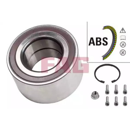 Подшипник ступицы (передней/задней) VW Touareg 02-10 (+ABS) (51x96x50) (713 6106 40)