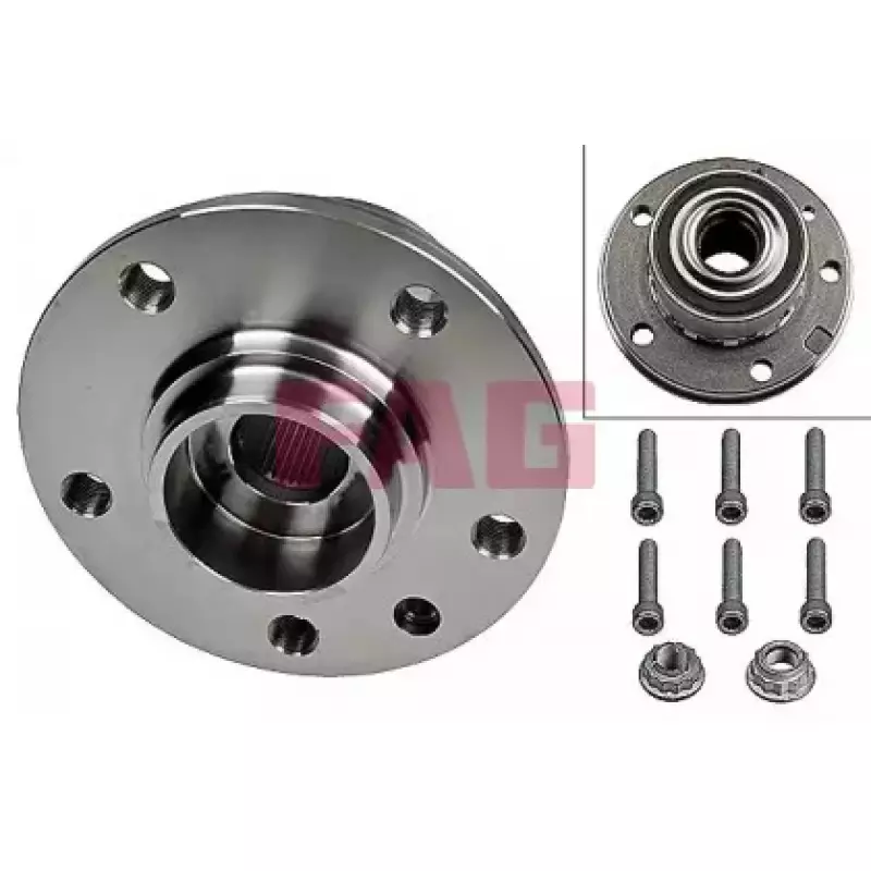 Подшипник ступицы (передней/задней) VW T5/Touareg 03- (713 6106 50)