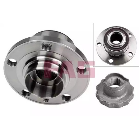 Подшипник ступицы (передней) Skoda Fabia 99-/Roomster 06- (+ABS) (713 6108 20)
