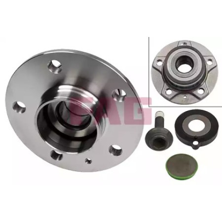 Подшипник ступицы (задней) Audi A4/A5/A6 1.8-3.2 07- (713 6108 90)