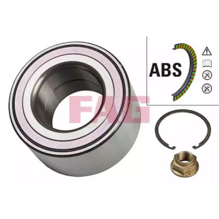Подшипник ступицы (передней) Mazda 6 2.0D/2.2D 07-13 (45x84x45) (713 6157 90)